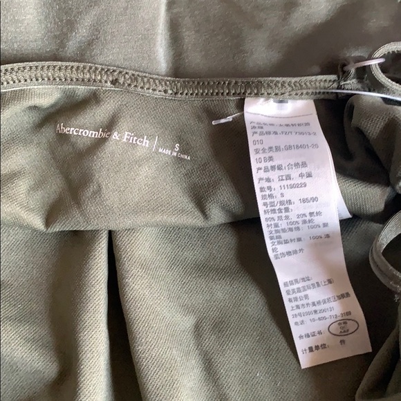 Olive green full baiting suit NWOT - Picture 6 of 7
